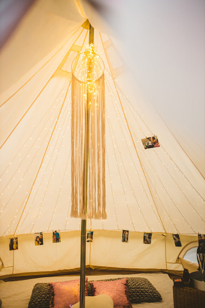 bell tent proposal trinidad