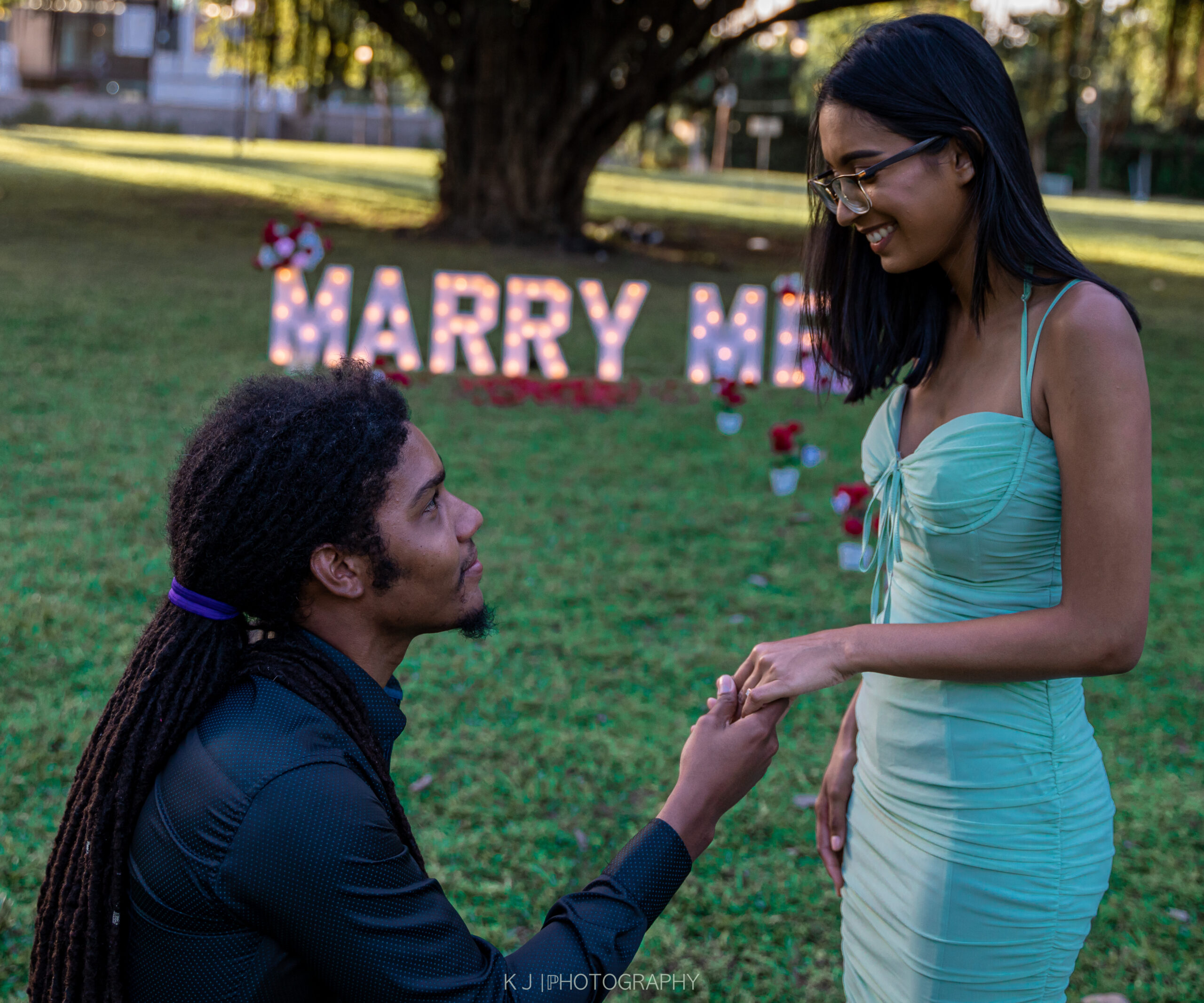Read more about the article Beautiful Garden Proposal at Jackson Square, Trinidad