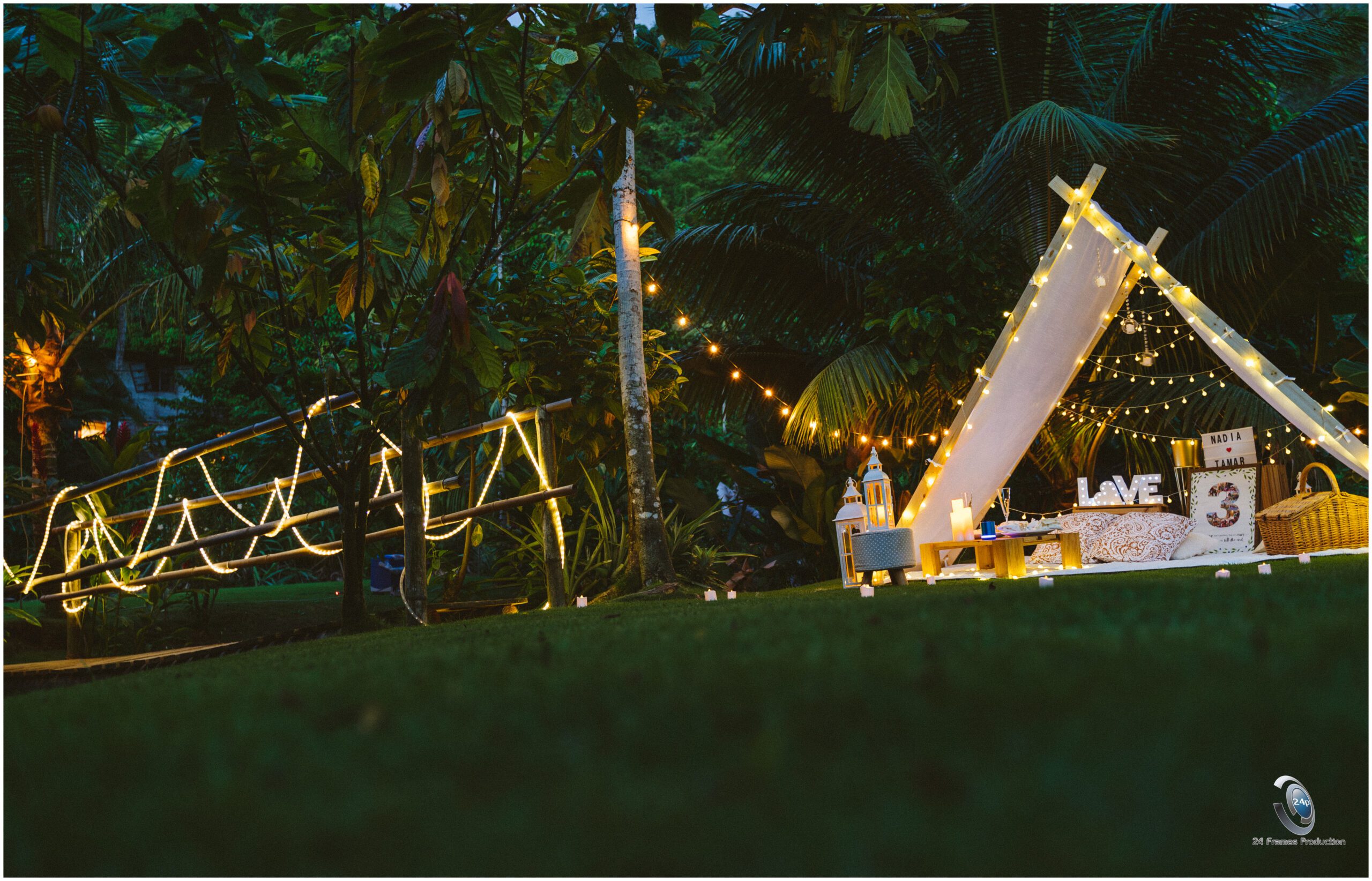 romantic picnic at Garden of Eden Trinidad and Tobago by Picnic-Perfect Ltd Facebook