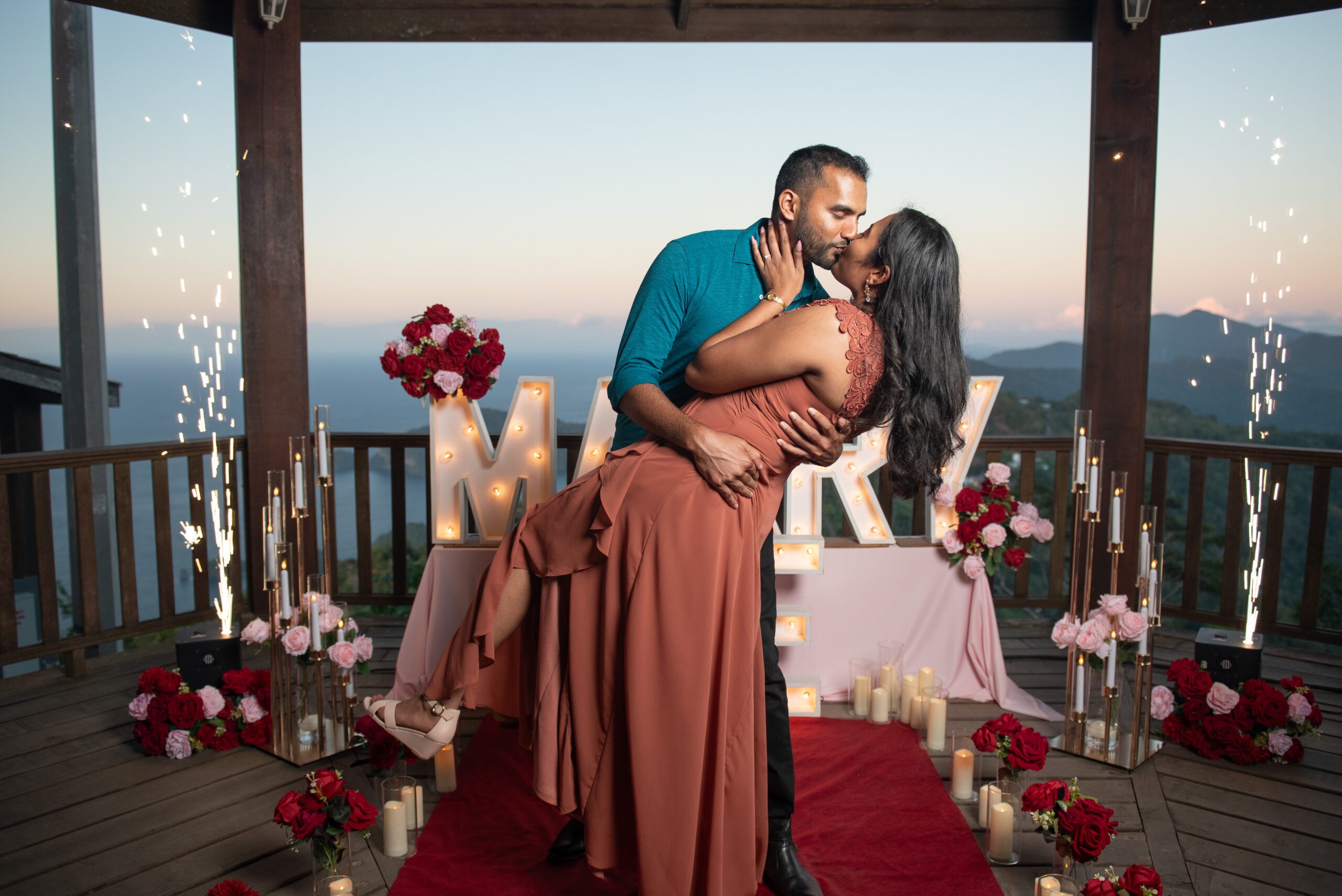 where to propose in trinidad and tobago