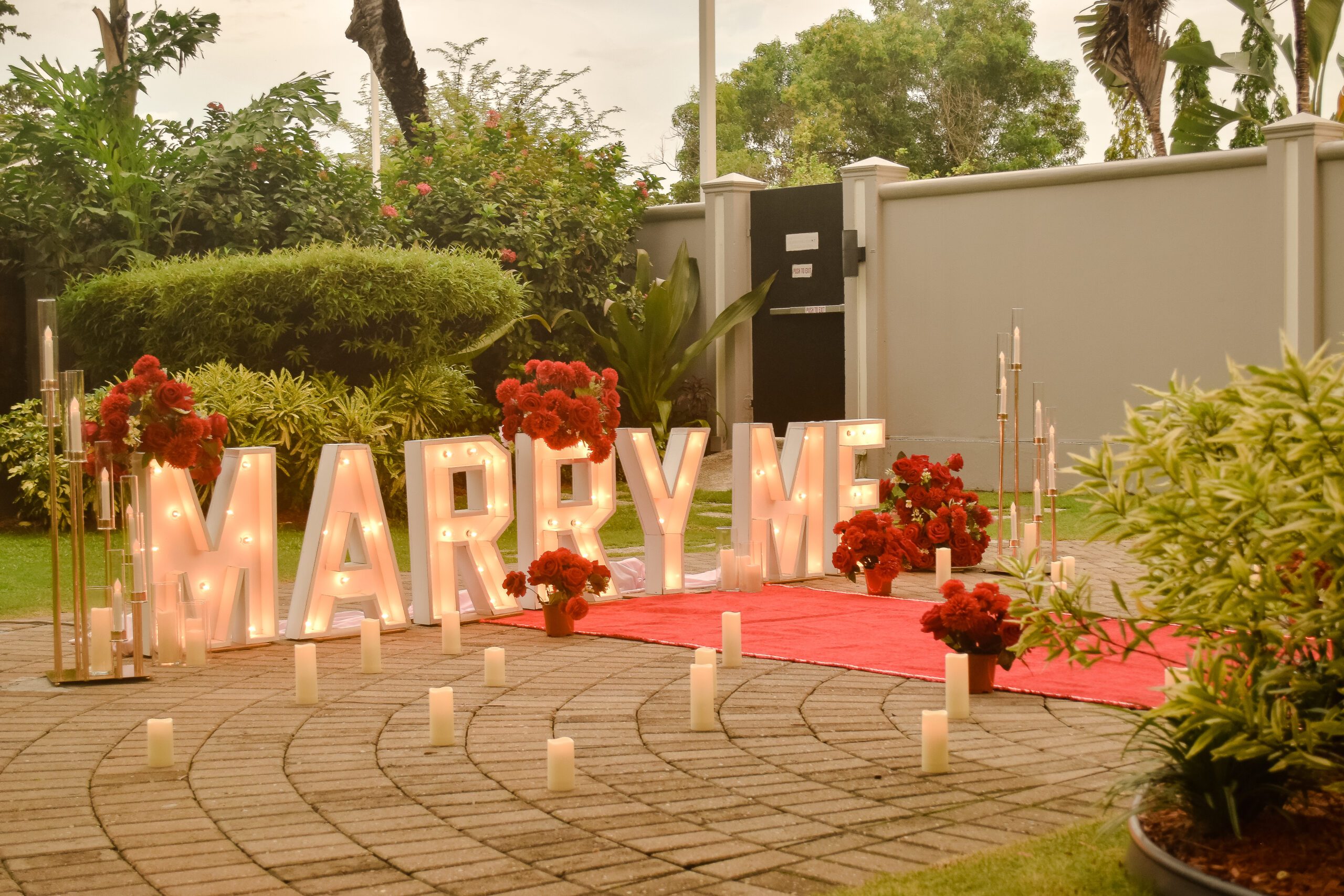 Proposal at Marriot Hotel