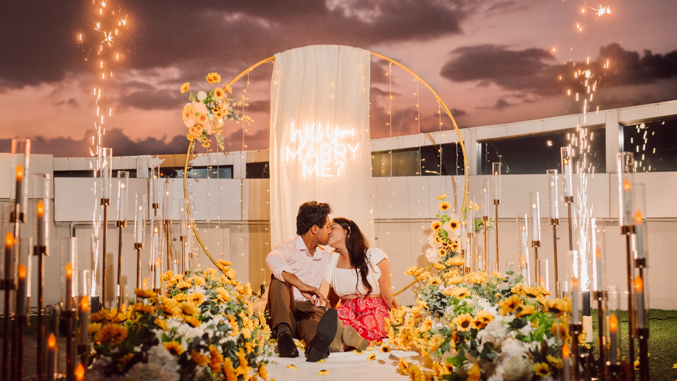 You are currently viewing A Beautiful Rooftop Proposal in Trinidad & Tobago