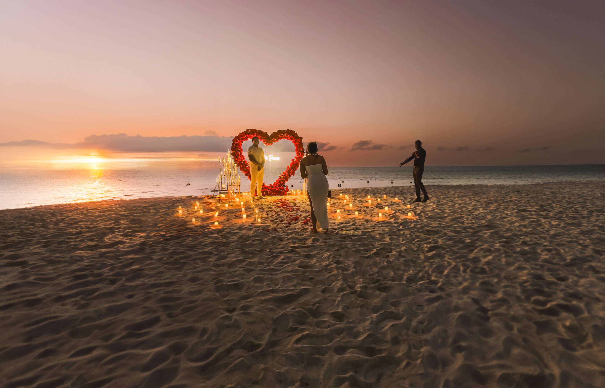 Romantic Proposal at Pigeon Point Beach Toabgo