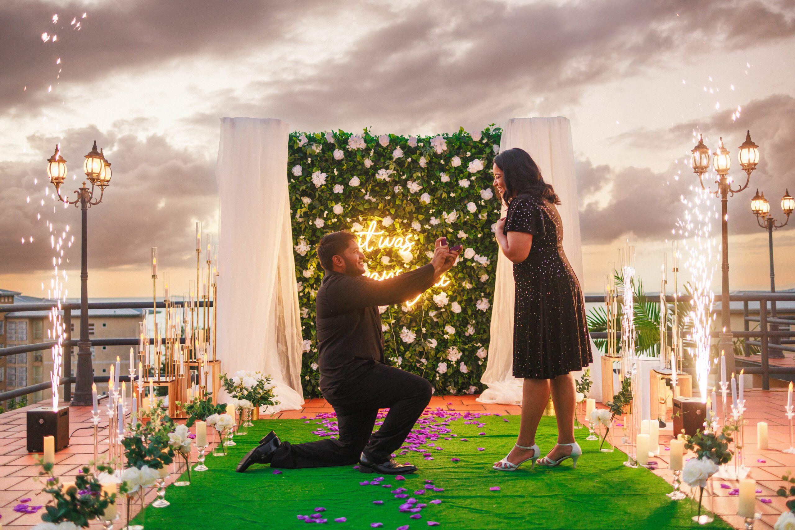 Marriage Proposal at Cara Hotels, Trinidad