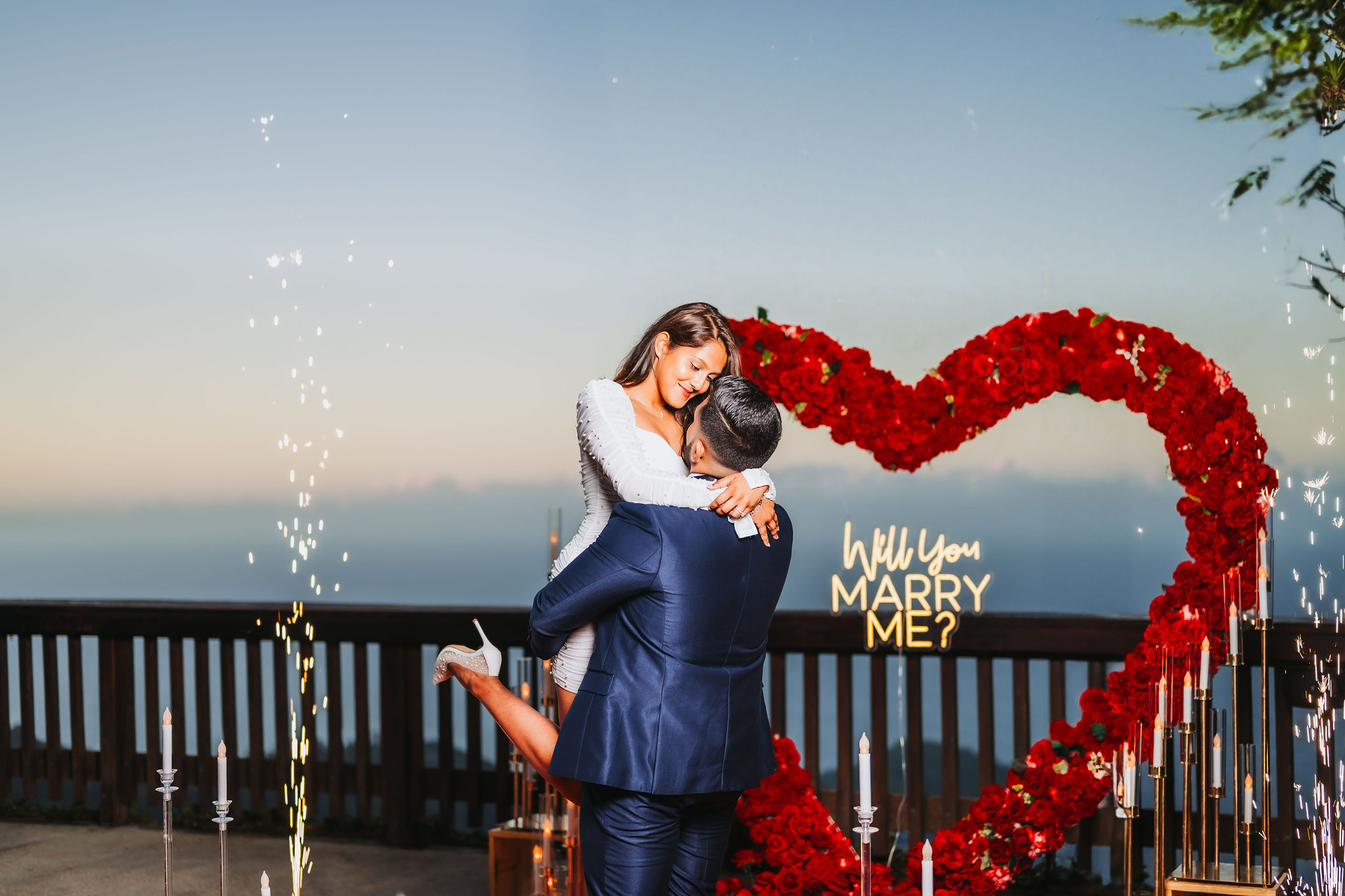 Heart arch proposal at North Deck Trinidad