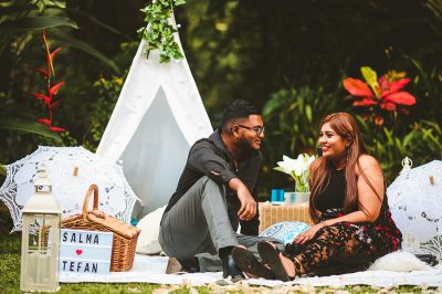 romantic picnic for two in Trinidad and Tobago at San Antonio Farms