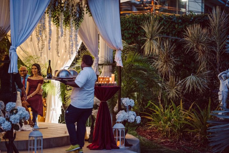 Romantic proposal in Trinidad and Tobago